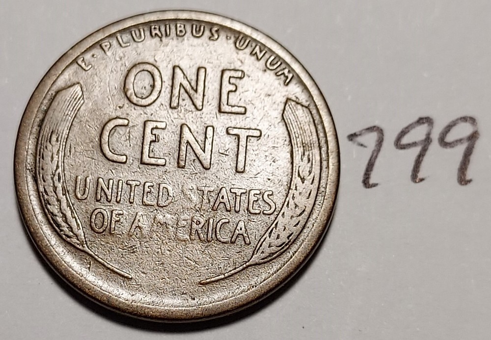 1921-S Lincoln Wheat Cent #799