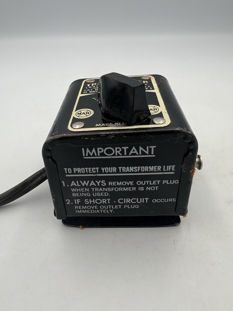 Marx #309 25 Watt Transformer ~UNTESTED~