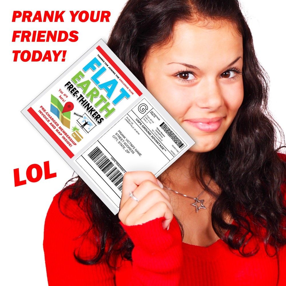 Flat Earth Fake Prank Mail Sent Anonymously!