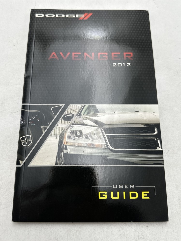 2012 dodge avenger user guide