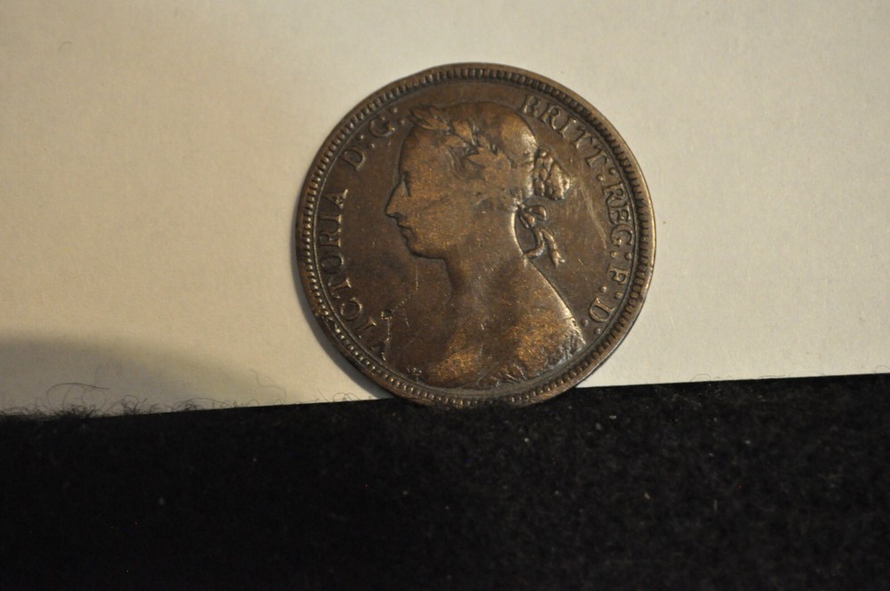 1889 Great Britain Half Penny VF [616-3]