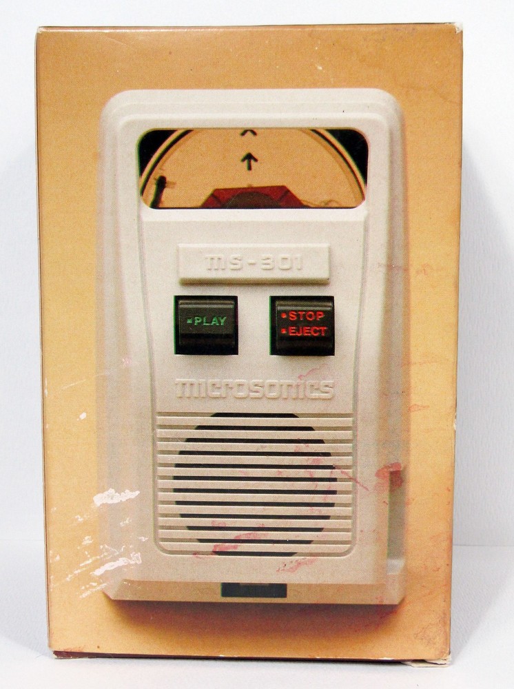 Microsonics MS-301 Mini Player Vintage Microphonograph