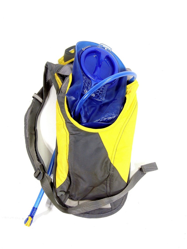 CamelBak Hydration Backpack Yellow Gray
