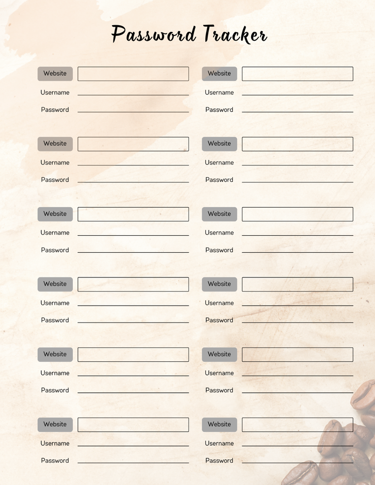 Coffee Lovers Daily Planner & Grateful Themed Journal