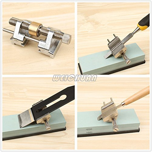 Stainless Steel Honing Guide for Wood Chisel Fixed Angle Sharpener Planer