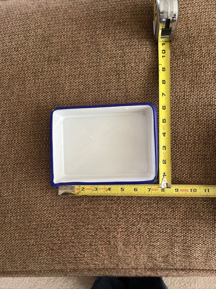 Porcelain photo developing Tray Cisco