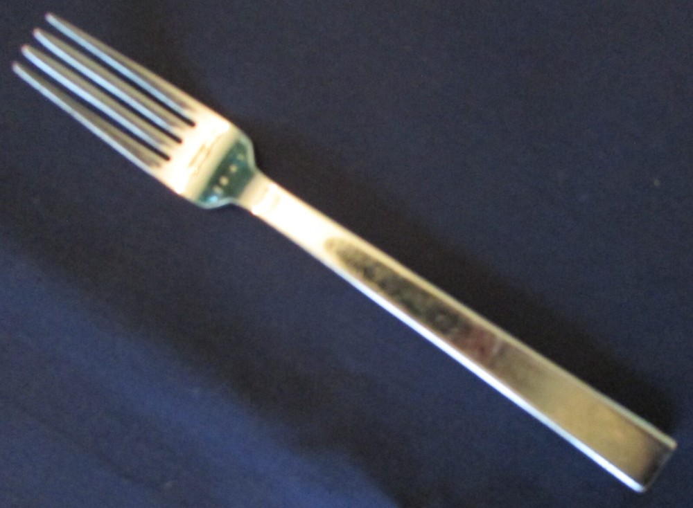 DINNER FORK! Vintage RALPH LAUREN stainless: ACADEMY pattern: LOVELY