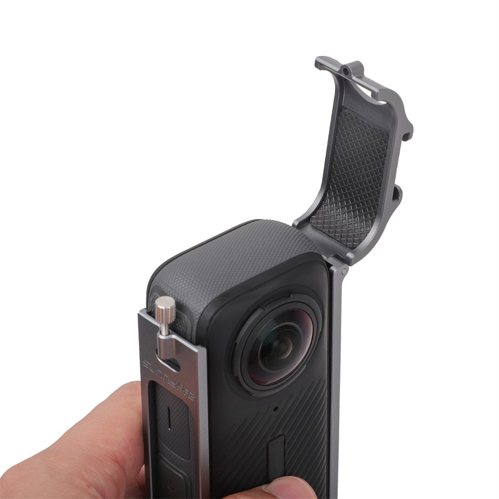Protective Aluminium Shock Drop Resistant Bezel For Insta360 X4 Panoramic Camera