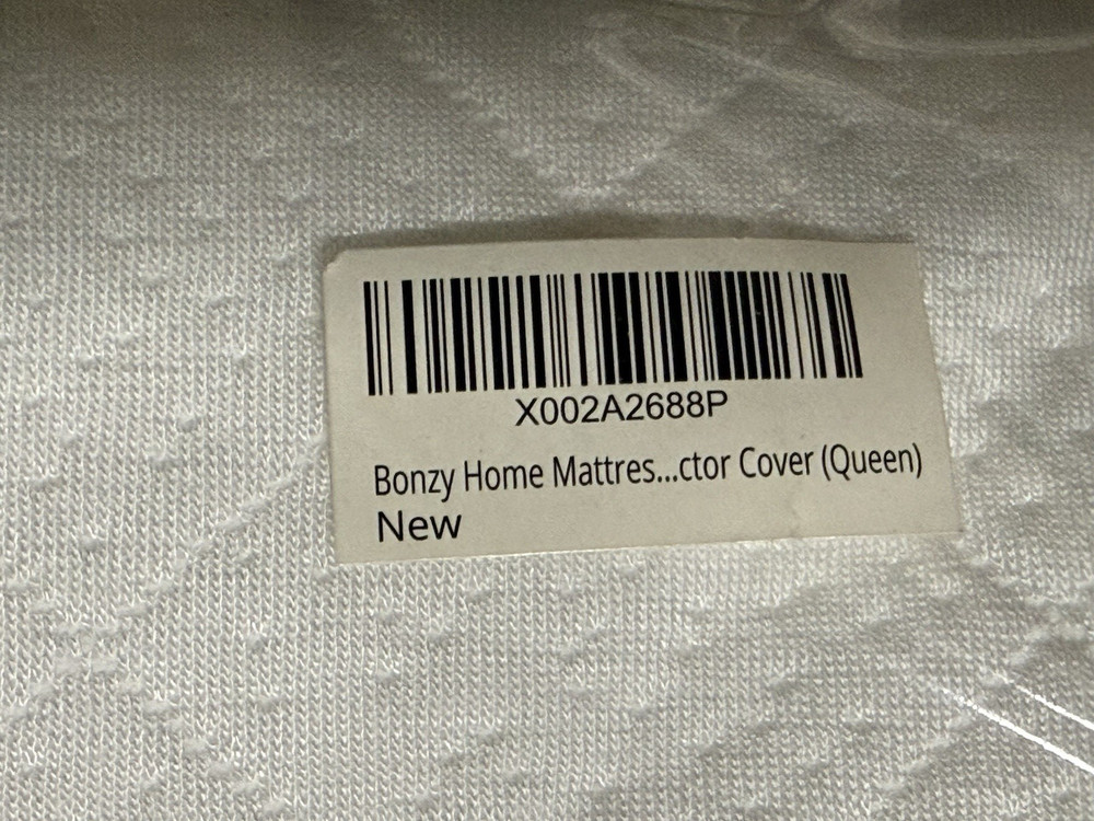 BONZY HOME BAMBOO WATERPROOF MATTRESS PROTECTOR (QUEEN)