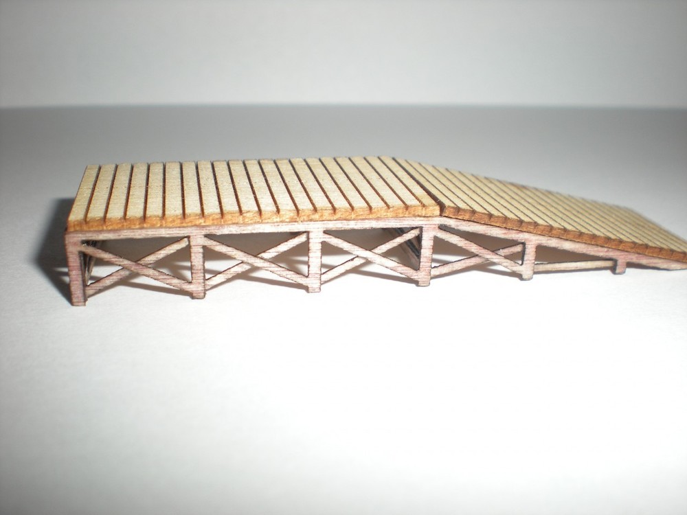 N Scale **LASER CUT ** Custom ** Loading Dock Kit