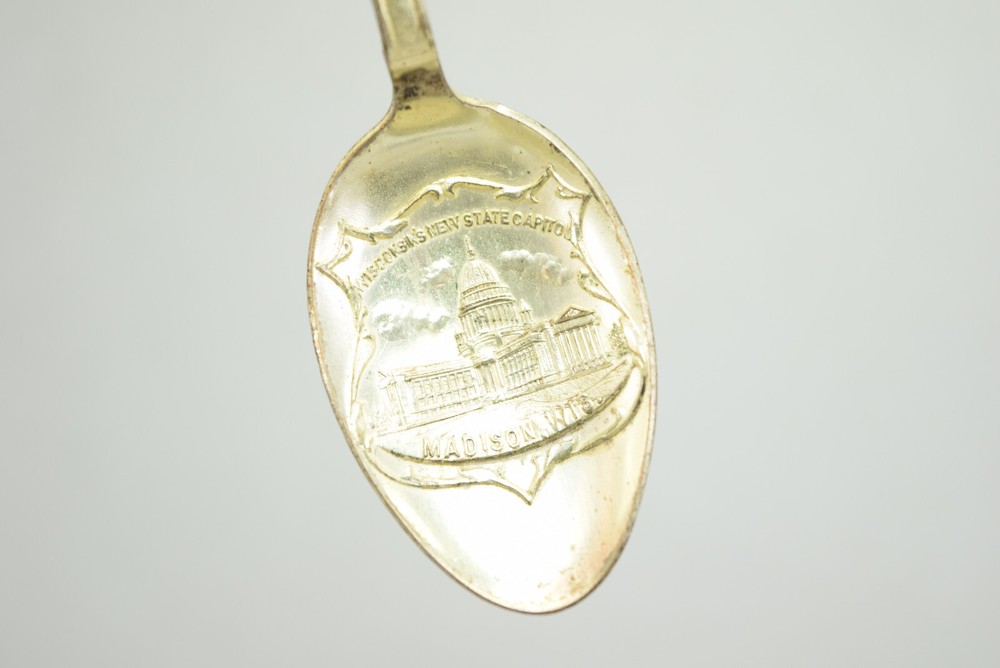 US Capitol Souvenir Silver Spoon