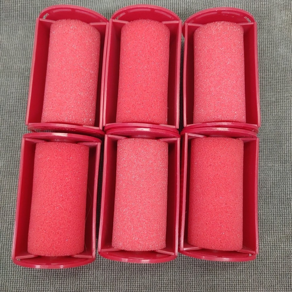 6 Caruso Large Replacement Rollers - EUC