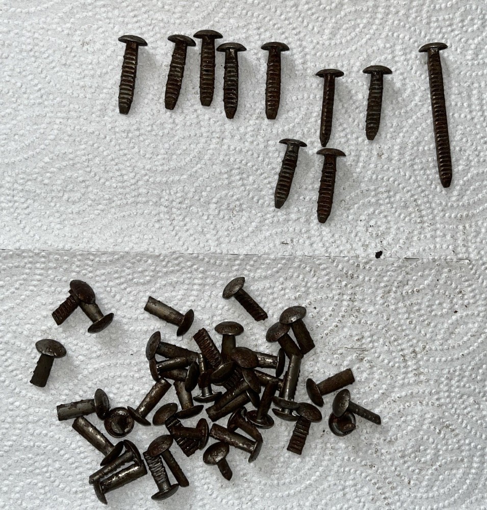Antique Nails Extremely Rare With Pat D