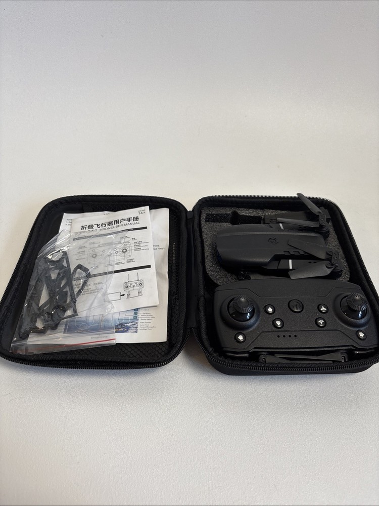 E88 Pro Drone Folding Drone In Case With Instructions