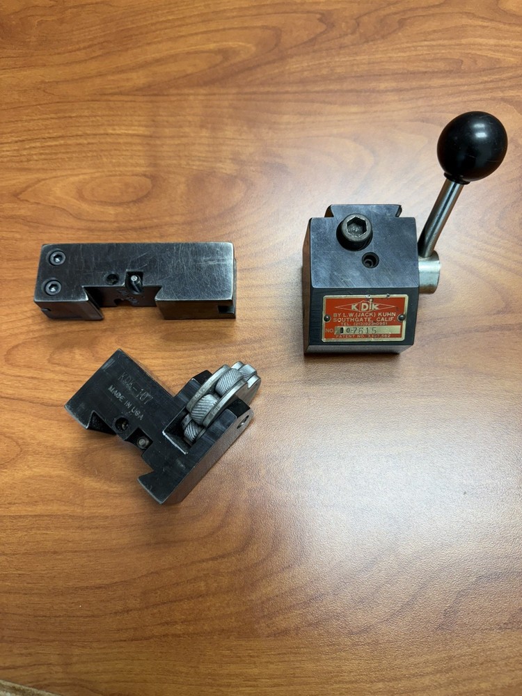 KDK Quick Change Toolpost with 2 Holders