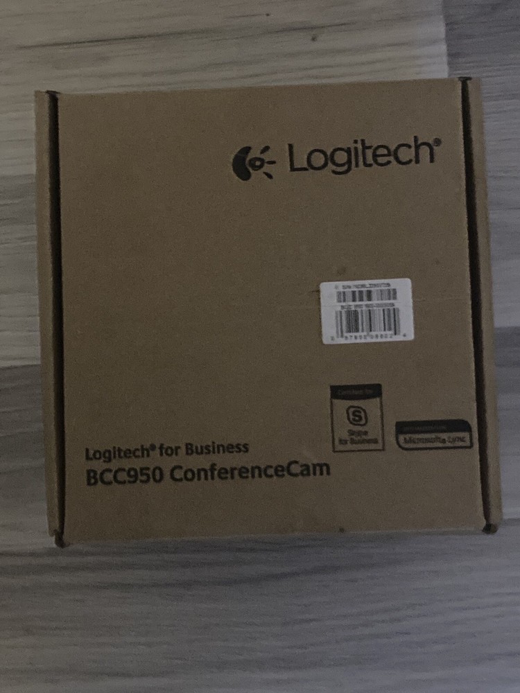 Logitech BCC950 ConferenceCam Webcam - Black