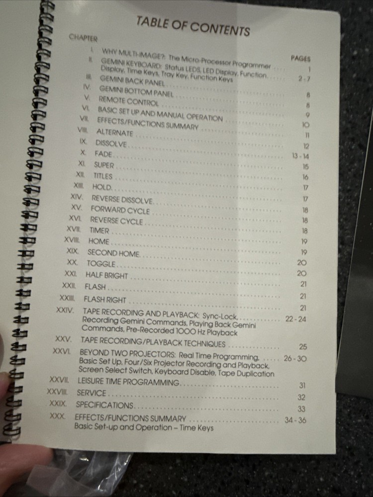 VTG Gemini Model 2000 Programmer Dissolver Pacific Micro Systems w 2 Manuals