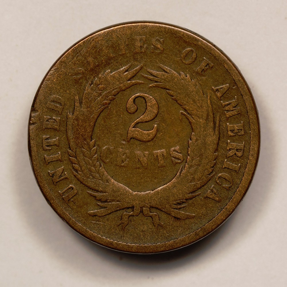 1865 2c Two-Cent Piece - SKU-Y4633