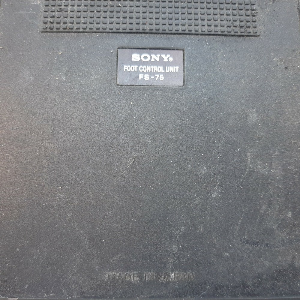 Sony Foot Control Unit FS-75 for transcribing machine