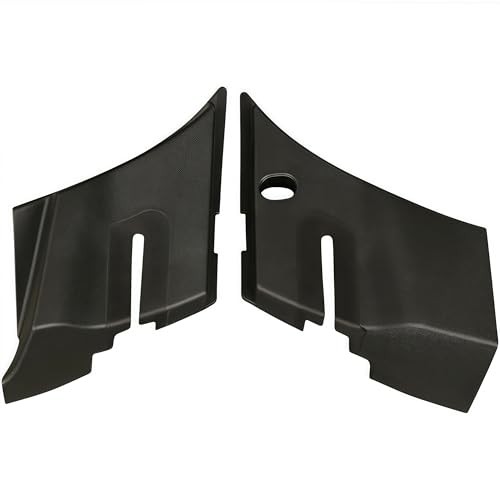 1 Pair Windshield Wiper Cowl End Panel Compatible with 2007–2013 GMC Sierra