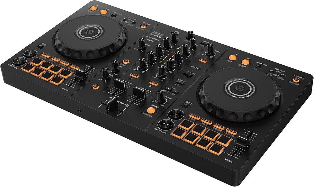 DDJ- 2-deck Rekordbox and Serato DJ Controller - Graphite