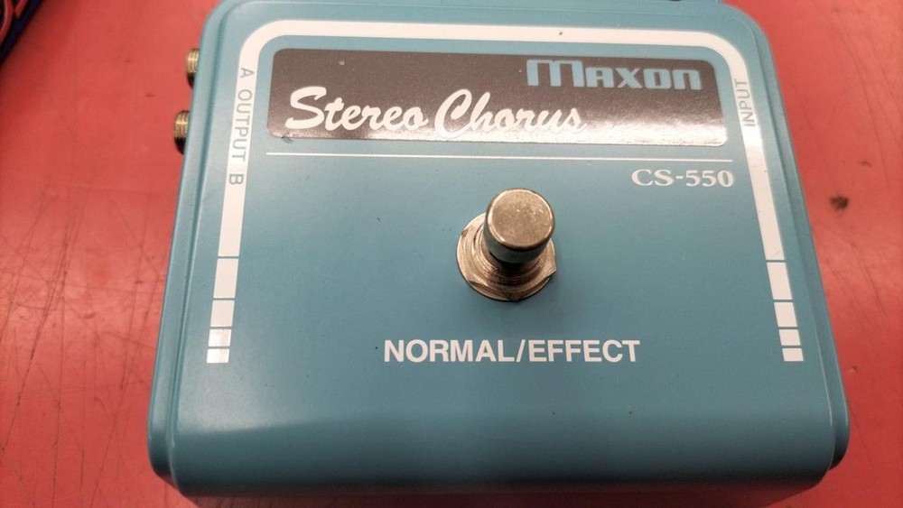 MAXON CS-550 Stereo chorus From Japan