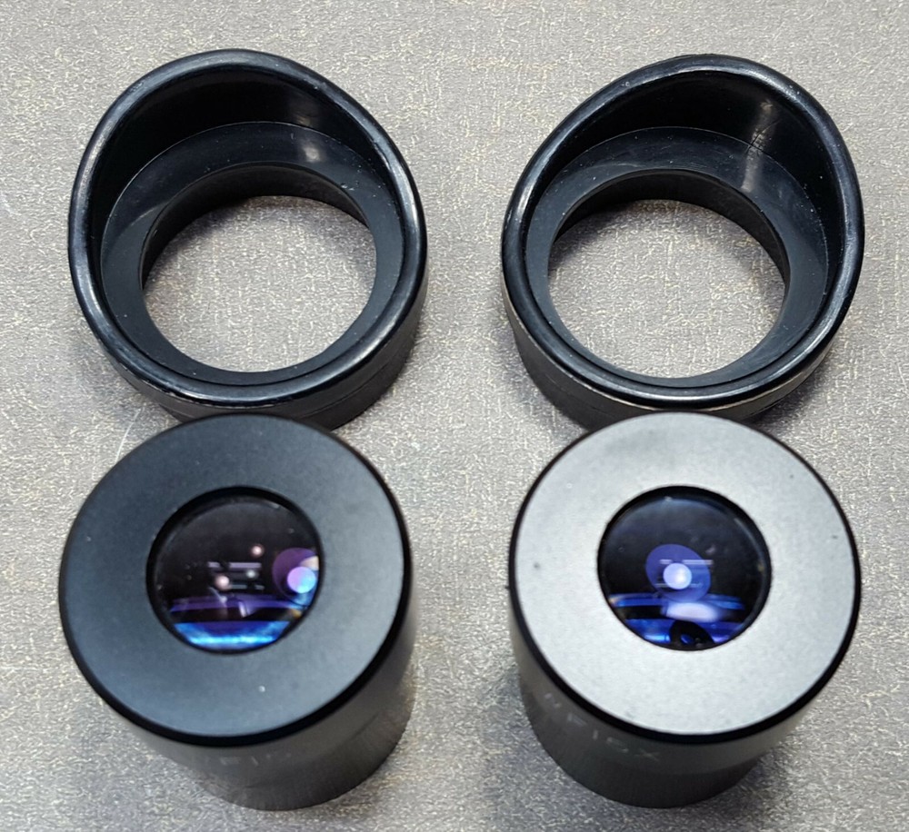 WOLFE Microscope eyepieces WF15X. Set of 2