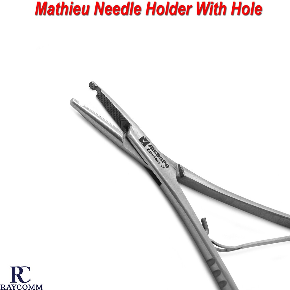 Mathieu Elastic For Braces Elastics With Hole Orthodontic Needle Holder Tools CE