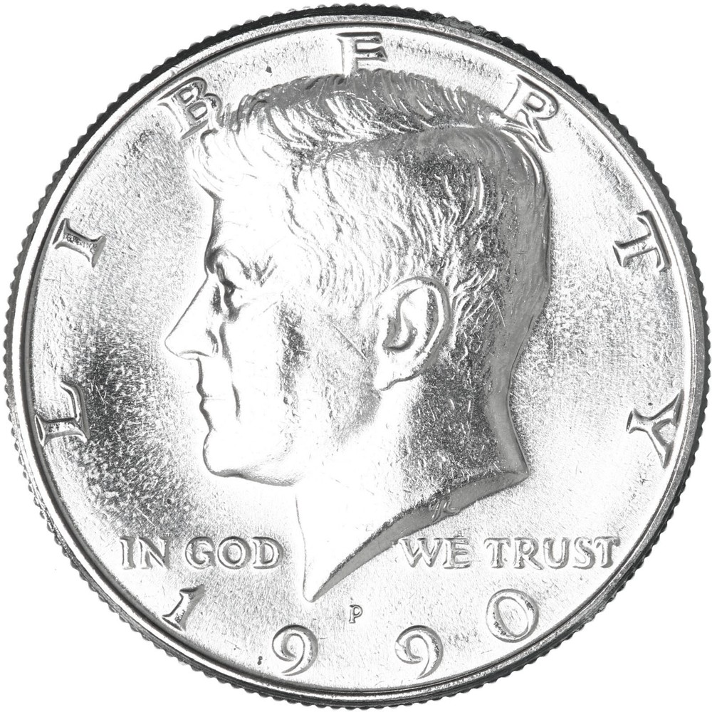 1990 P Kennedy Half Dollar CN-Clad BU