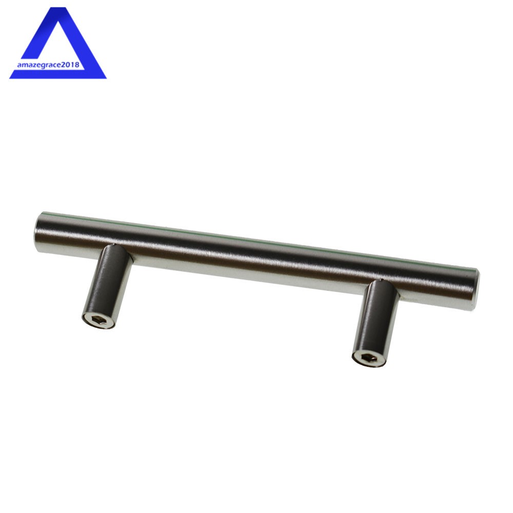 50 Pack Cabinet Pulls Kitchen Drawer Pulls Brushed Nickel Stainless Steel
