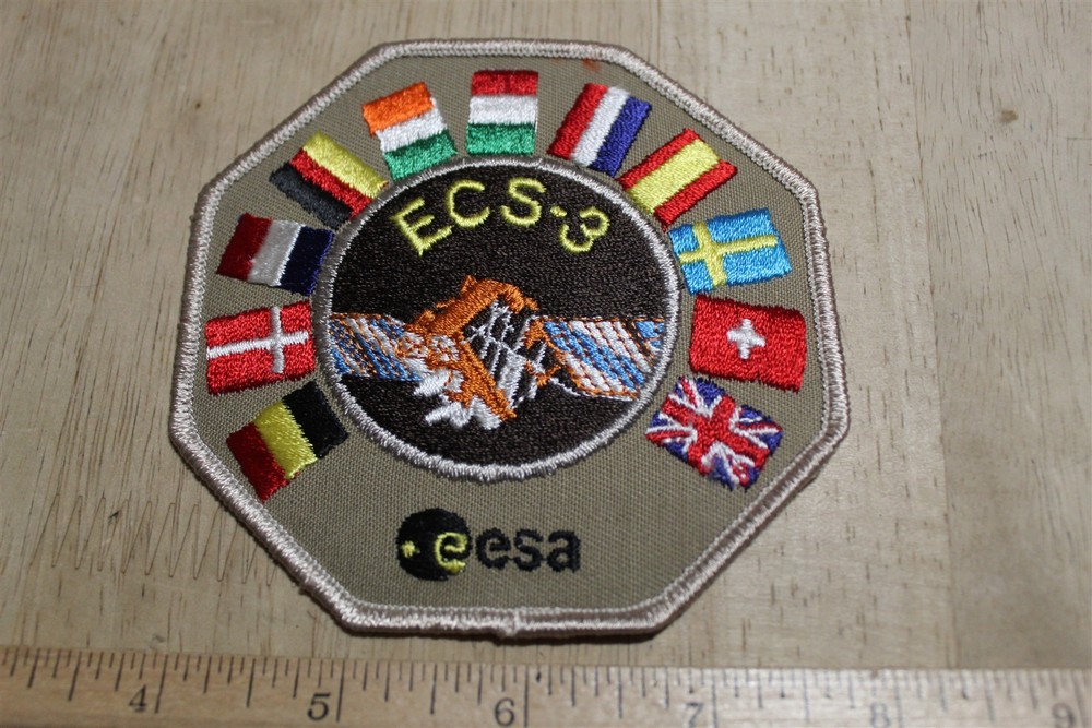 ESA ECS-3 SPACE PATCH