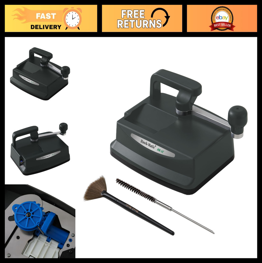 Manual Cigarette Injector Machine - Easy Rolling Cigarettes, Compact Design, Hig
