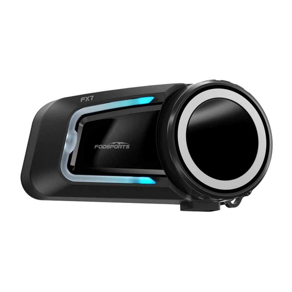 FOD FX7 Intercom Motorcycle Headset Bluetooth Intercoms MESH 10 Riders