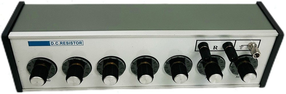 DC Resistor 7 Dials DC Resistance Box DC Decade Box with Range 0.1-1111111.0Ω