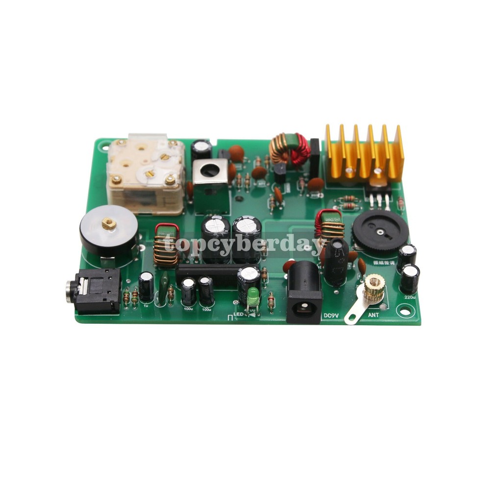 Micro-Power Medium Wave Transmitter Board 530-1600KHZ For Testing Crystal Radio