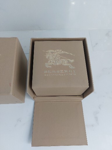 Burberry Watch Case & Presentation Box Only