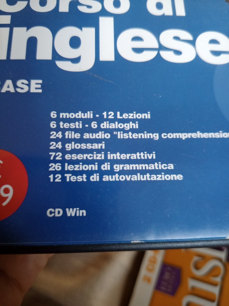 Corso Di Inglese Base & Intermedio CD Windows Rom
