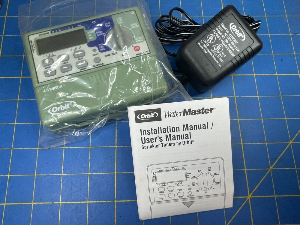 Orbit 57114 Water Master 4 Station Automatic Sprinkler System Timer Model