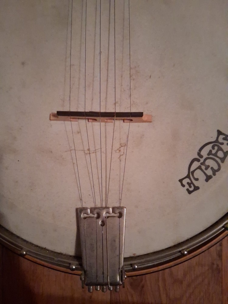 Cool Vintage Eagle 5 String Resonator Banjo