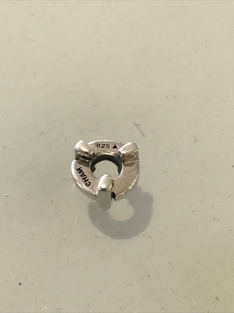 Chamilia Sterling Silver Charm Bead Initial T