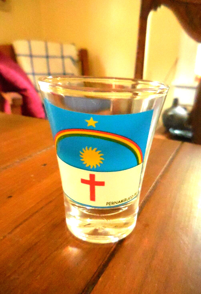Pernambuco-Pe shot Glass, Brazil