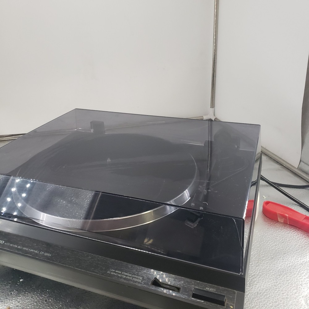 Onkyo CP-1400A Automatic Return Belt Drive Turntable Record Player - Tested