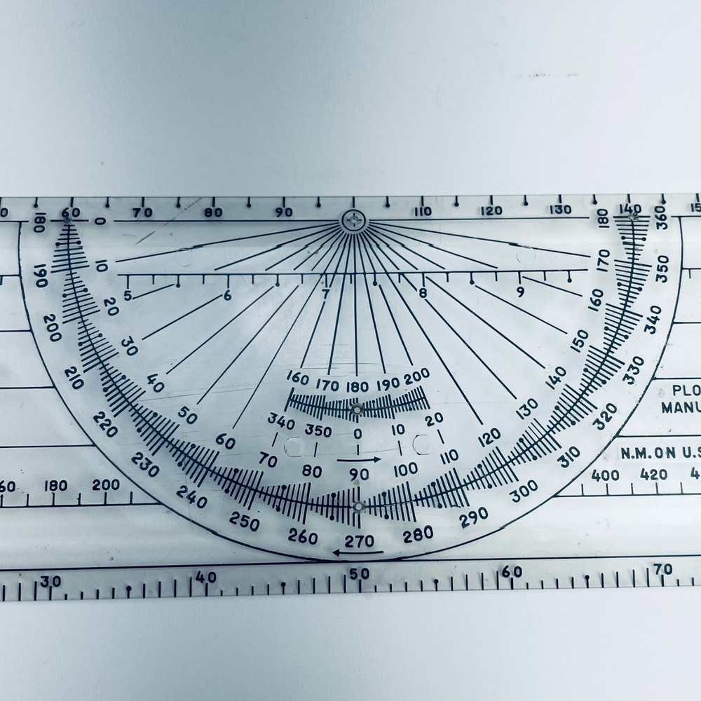 US AIR FORCE TYPE B-2A AIR NAVIGATION AIRCRAFT PLOTTER 6217 with Davis Plotter