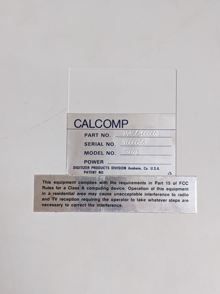 Vintage 1992 CalComp DisplayPad Desktop Pen-Based System Complete in Box Unteste