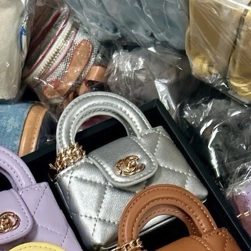 Cute Mini Bag Keychain Case Pendant Charm Small Earphone Accessory Gift