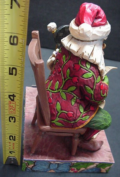 Jim Shore CHECKING IT TWICE Mickey Mouse Santa Figure