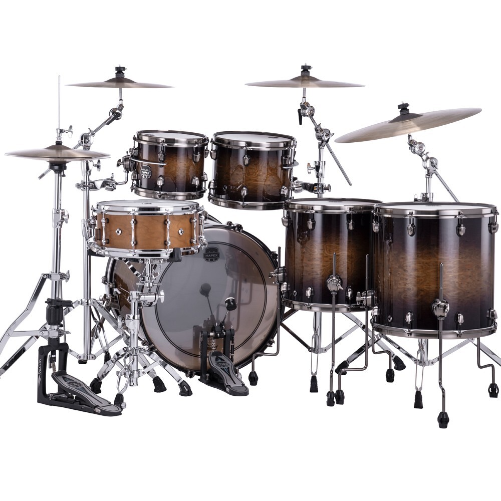 Mapex Saturn Evolution Workhorse 5pc Maple Shell Exotic Night Forest Burst