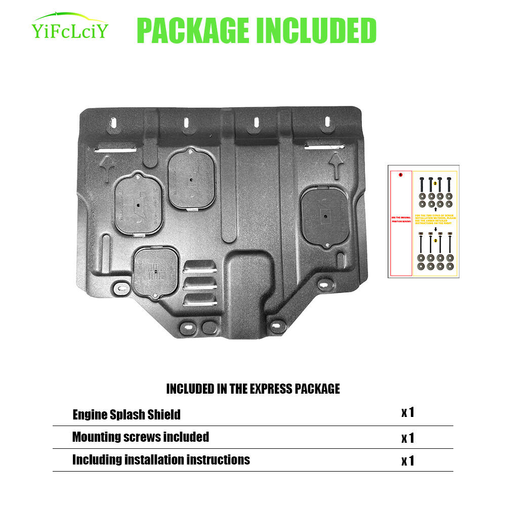 Thick Engine Splash Shield For OPTIMA 2016-2018 Front Engine Guard Hard