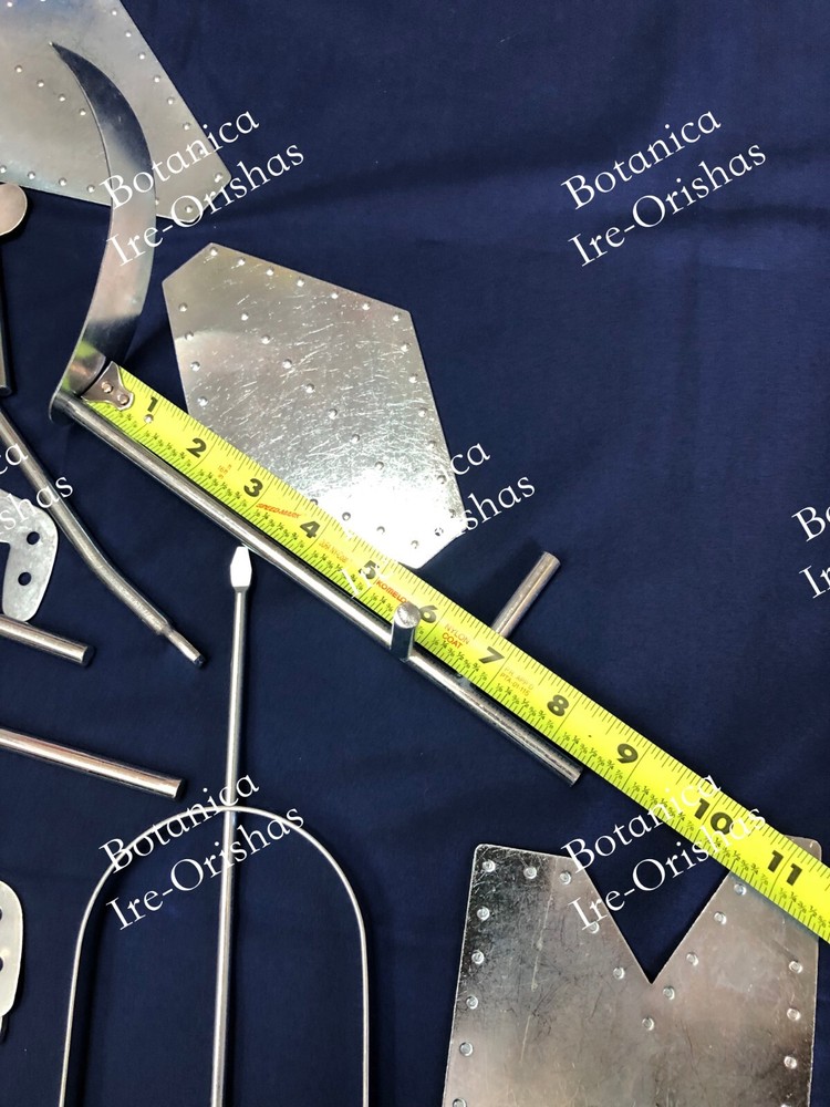 HERRAMIENTAS TOOLS DE OGGUN OGUN CABEZERA RELIGION YORUBA IFA SANTERIA