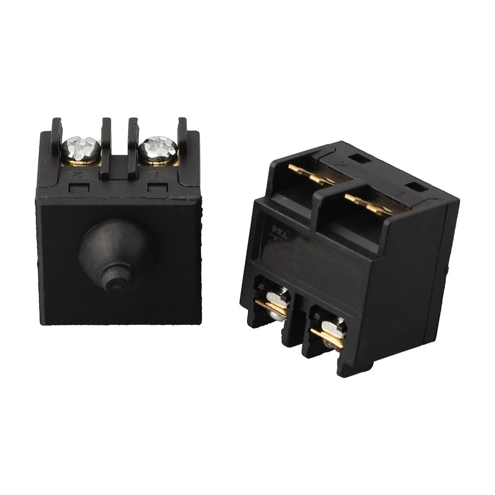 2PCS Replacement Push Button Switch For Angle Grinder 100 Polisher Accessory--